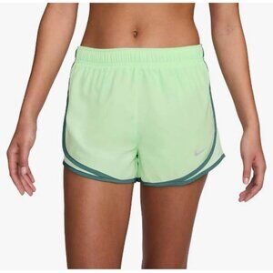 Nike Women's M Tempo Brief-Lined Running Shorts in Vapor Green NEW